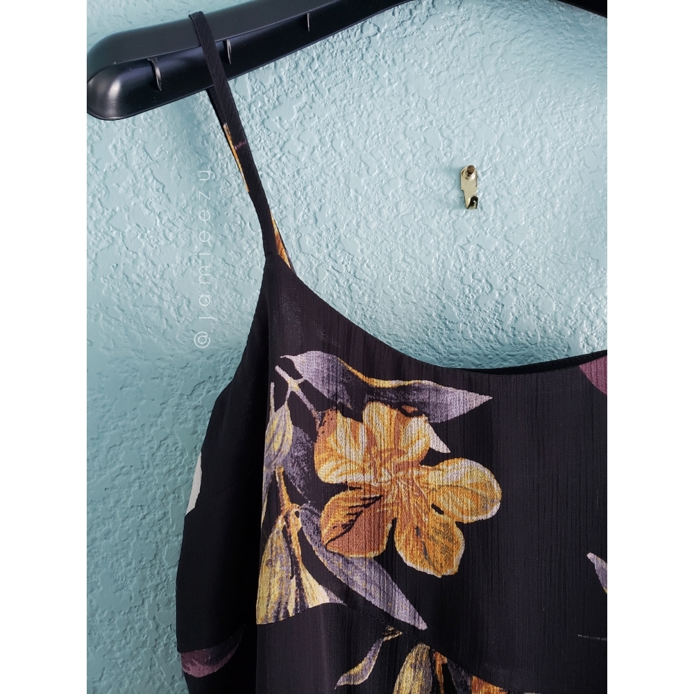 Topshop | NWT Floral Print Tiered Ruffle Dress - Picture 4 of 10